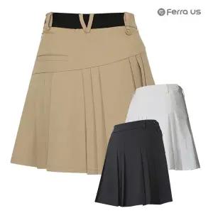 [페라어스] 여성 요크 플리츠 큐롯 골프 스커트 ASF4JE4022