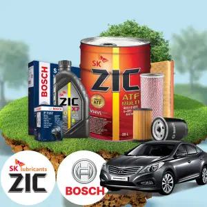 그랜저 HG(11~14) 2.4 GDI 가솔린 엔진오일세트 지크 X7 5W30+미션오일 20L