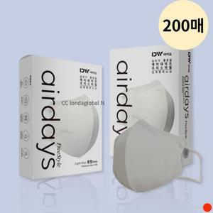 에어데이즈 마스크 프리스타일 그레이 대형 10매 X20