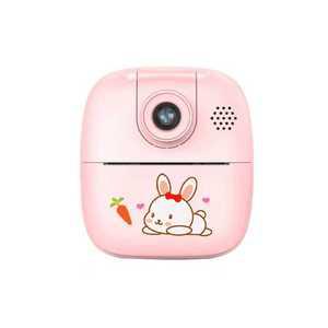 어린이 폴라로이드 카메라 즉석 프린트 사진기 장난감 인화