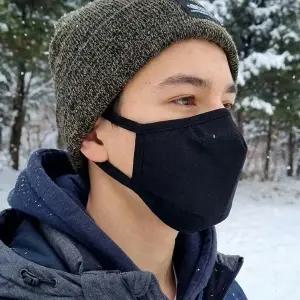 국산 타즈 턱받이 운동마스크 1개 -와이어 코지지대 흘러내림 방지 스포츠 안면 얼굴가리개 간절기 마스크