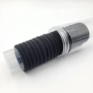 블랙 고탄력 헤어 고무줄 세트 20개