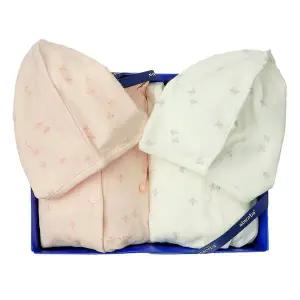 갤러리아 (쌍둥이출산,백일세트)프리카우주복핑크+아이보리세트(A21-10614SET)