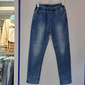 [에꼴리에][모다부평]테이퍼드 본딩 워싱 블루진/22D1204BL_BP