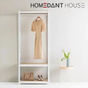 홈던트하우스 시스템행거 조립식 철제 드레스룸 선반 옷걸이 1000x600x1800(h) - 3단(행거1)