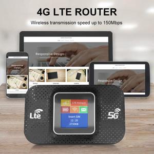 4G LTE 와이파이 라우터 SIM 카드 슬롯 무선 휴대용 150Mbps 모바일 포켓 차량용 핫팟