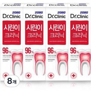 2080 닥터크리닉 시린이치약 140g, 8개 one option