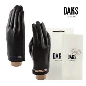 [롯데백화점]닥스 하우스체크포인트 남성용 가죽장갑 GPU707O
