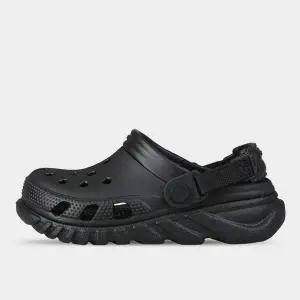 [크록스][2025 SS] 크록스 듀엣 맥스2 스포츠 클로그 남자 여성 슬리퍼 샌들 208776-001