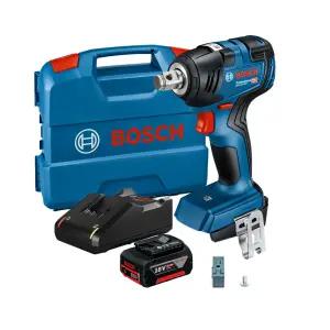 보쉬 GDS18V-200 충전임팩트 렌치 18V 5.0Ah 1B 세트