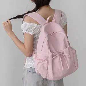 [LAINI]발레코어 리본 포켓 백팩 ba 60636c_P372374452
