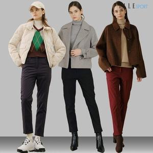 [기타][엘르 스포츠]ELLE SPORT 여성 보아퍼 방풍팬츠3종