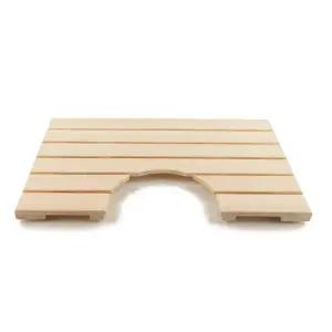 BOUMBI 편백나무 욕실발판 원목 변기발판