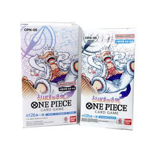 원피스카드 한글판 5탄 신세대의주역 OPK-05 미개봉 1박스 루피 망가 조로 나미 상디