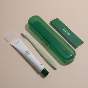 티타드 휴대용 치약 칫솔세트 여행용세트(PP케이스)