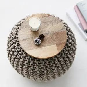 쇼파테이블 거실테이블 망고나무 코튼재질 MK21373