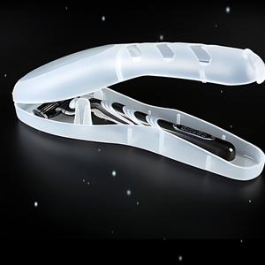 유니마켓 여행용 휴대 면도기 케이스 반투명 플라스틱 케이스 질레트 도루코 면도기 호환