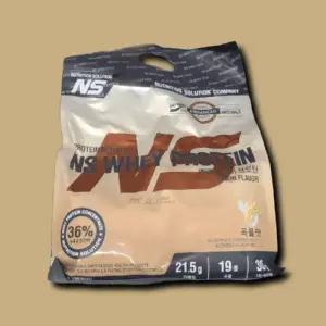 [기타] NS 포대유청 웨이 프로틴 곡물맛 2kg 동물성 식물성 복합 단백질 보충제