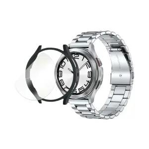 갤럭시워치6 44mm 하드 케이스+메탈 스트랩+PPF 필름