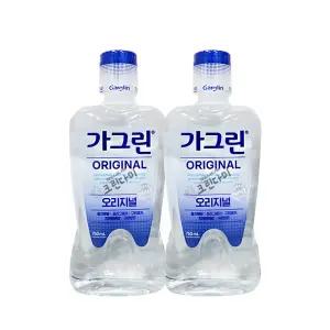 가그린 오리지널 구강청결제 750ml x2개