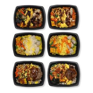 [기타]러블리킹콩 직장인 고기 많은 냉동도시락 300g 6종, 6팩 12팩