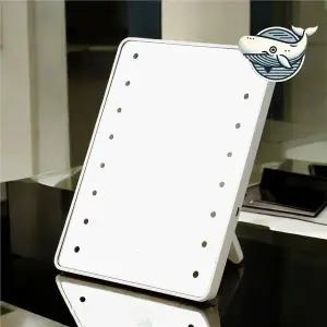 세련된 LED 조명 거울 3단 스타일 뷰티 WFGYGI5