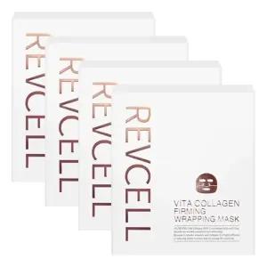 리브이셀 비타 콜라겐 퍼밍 랩핑 마스크팩 5매X4박스