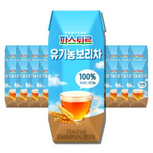 파스퇴르 유기농주스 보리차 125ml 24개