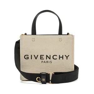 지방시 BB50N0B1DR 255 G-TOTE 캔버스 미니 탑 핸들 토트백 타임메카