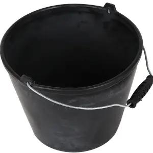 HK 고무 양동이 (흑색) / 타이어 바스켓 바케스 연질 다라이 대야