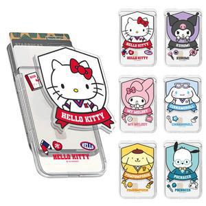 갤럭시 아이폰 정품 산리오 대학 맥세이프 그립 톡홀더 3IN1 카드지갑 3장 카드수납 거치기능