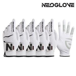 [네오글러브] 논슬립 실리콘그립 골프장갑 남성한손 5장세트