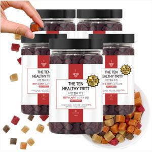 더텐 헬씨트릿 가수분해 저알러지 간식 소고기 관절 300g x 5개 강아지 노즈워크 훈련용