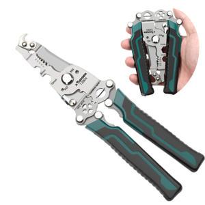 다온 다기능 와이어 스트리퍼 전선 탈피기 피복 제거기 산업용 작업용 전공 펜치 접이식 휴대용 전기 공구