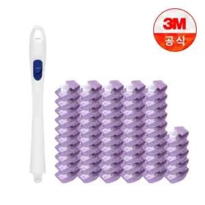 울트라클린 변기청소용 크린스틱 핸들+리필 55개