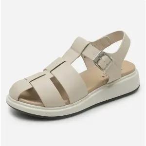 [베어파우](센텀시티점)KENDRA 여성 스트랩 쿠션 키높이 샌들 K2266091PB-W-SC