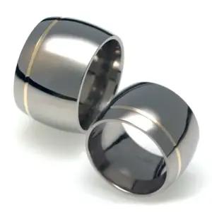 T-803 CO 14K 골드 티타늄 커플링 반지 이니셜무료 무료배송 맞춤제작 평생AS