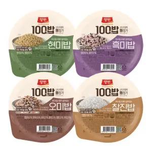 [N]양반 100밥 130g 찰진밥 6개 + 현미밥 6개 + 흑미밥 6개 + 오미밥 6개