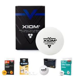 엑시옴 브이 시합구 6개입/경기용/탁구공/고급형/연습구/탁구볼시합용/연습용/레슨용/엑시옴시합구