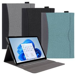 서피스 고 4 3 2 1 케이스 수납 포켓 북커버 가죽 다이어리 각도 조절