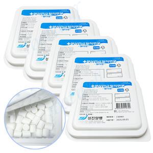 성진양행 메디 멸균 탈지면 볼(필터형) x 5개 - 멸균코튼볼 상처소독 코피솜