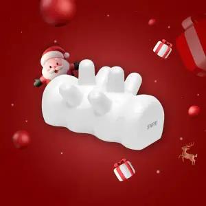 [SNPE]도깨비손 도자기 지압 괄사 마사지기 온열 얼굴 두피 핸드마사지기