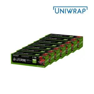[유니랩]이중 지퍼백 중형 20매 X 7개 18x20cm)