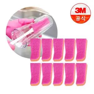 보틀 수세미용 리필 1입)_플라스틱용 10개