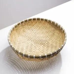 정겨운대나무소쿠리42cm대형광주리바구니채반 (WFHWQWE)