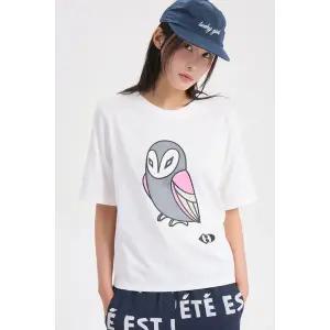 [럭키슈에뜨](센텀시티점)[4color] 베베 슈에뜨 깍두기 티셔츠 LQTAM25700 [온라인전용]