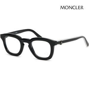 [몽클레르]몽클레어 안경테 ML5195 001 두꺼운 뿔테 명품 블랙 사각 패션