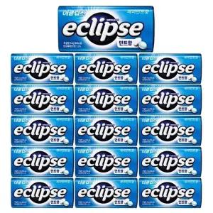 이클립스 무설탕 캔디 페퍼민트향 34g 16개