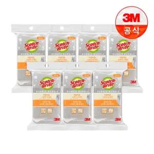 버블버블 그레이 스펀지 수세미 2입 x 7개