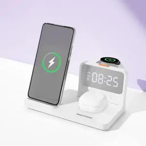 알리오 ALIO 아이클락 4in1 올인원 고속 무선충전기 애플 갤럭시 워치 공용